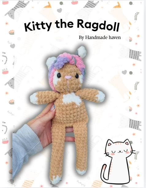 Kitty the Ragdoll pattern (PDF)