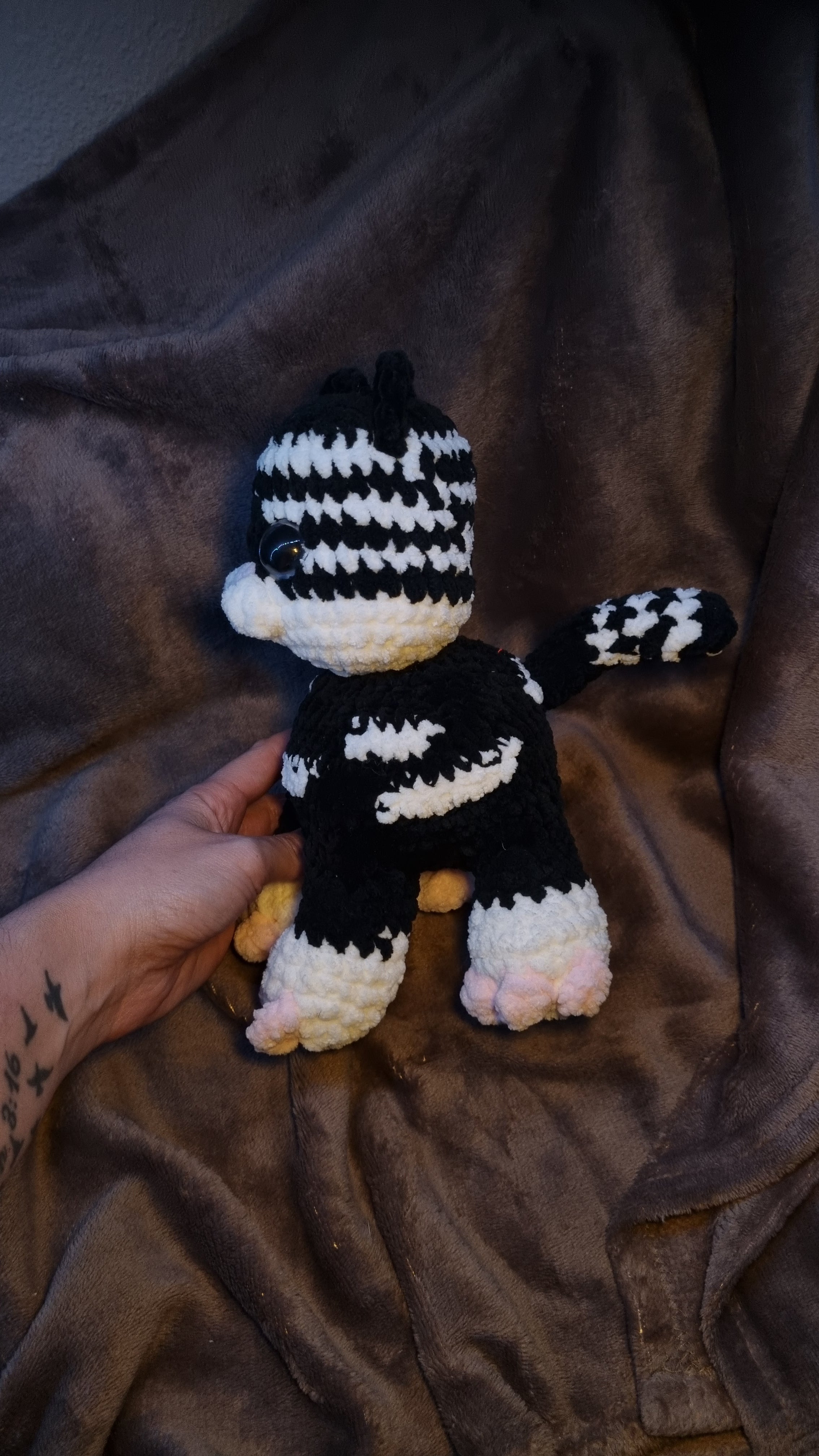 Standing cat plush