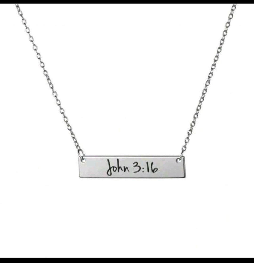 John 3:16 necklace