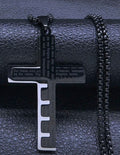 Our father cross necklace for Men