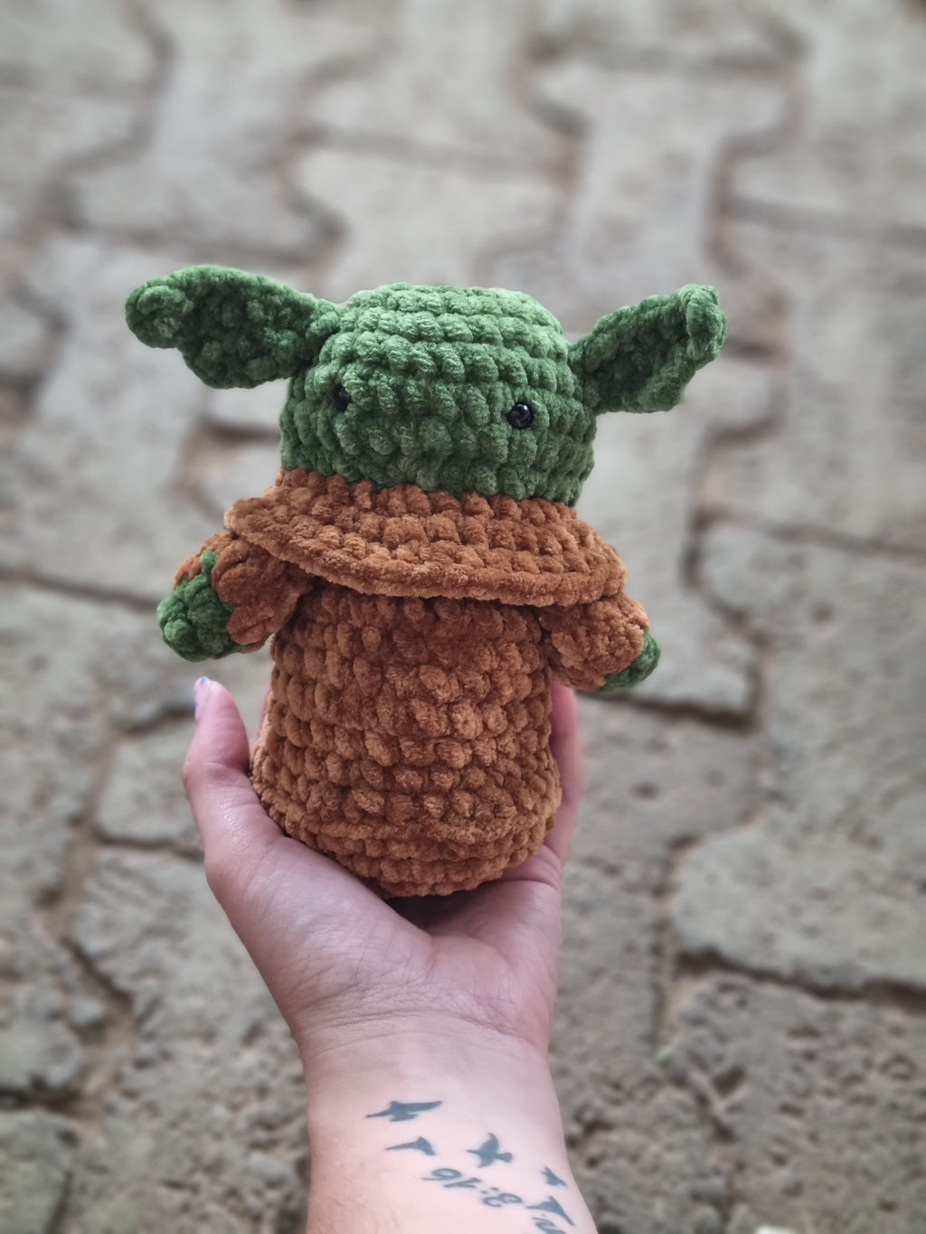 Baby Yoda plush