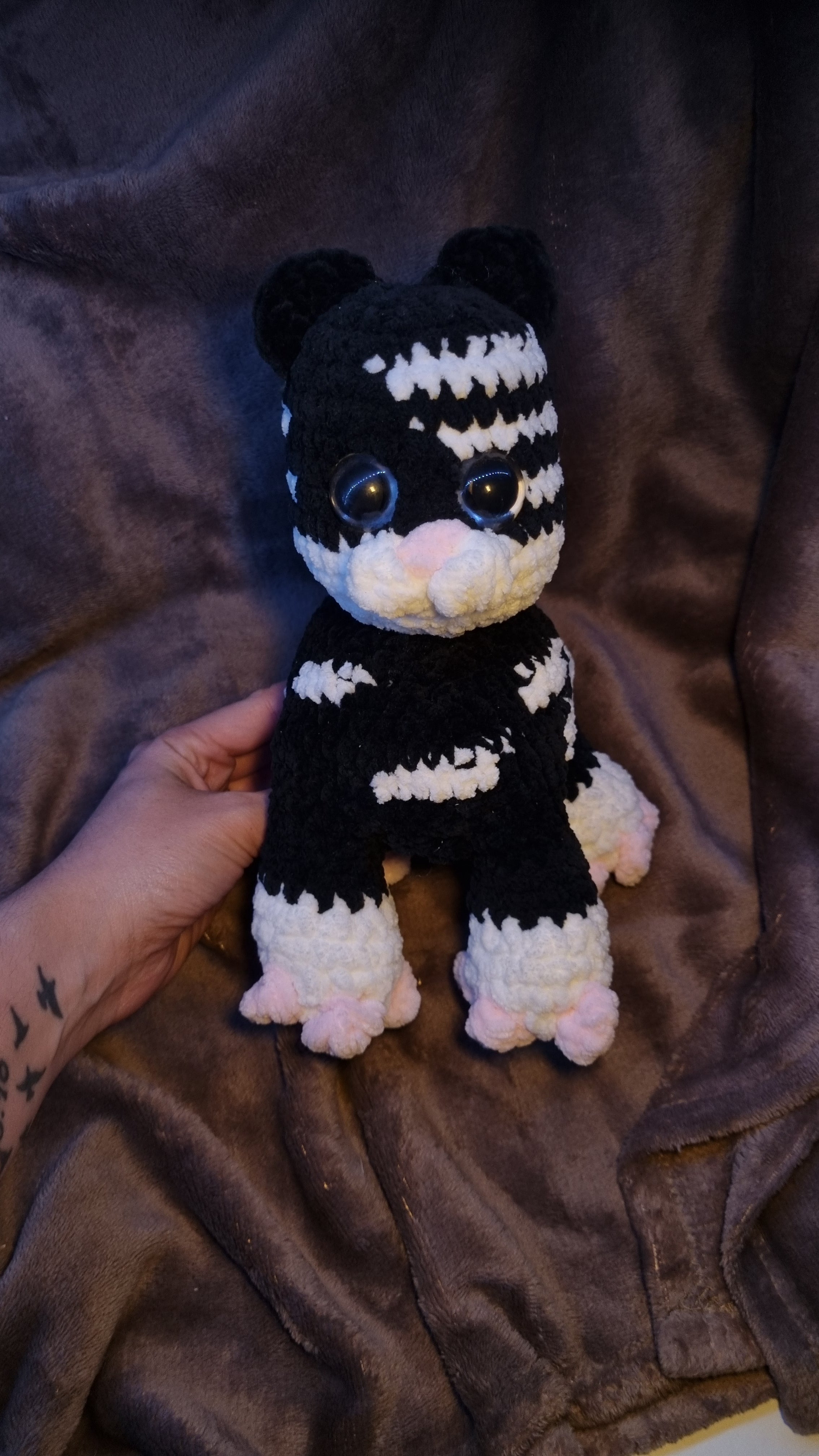 Standing cat plush