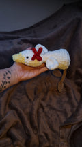 Laying goose plush