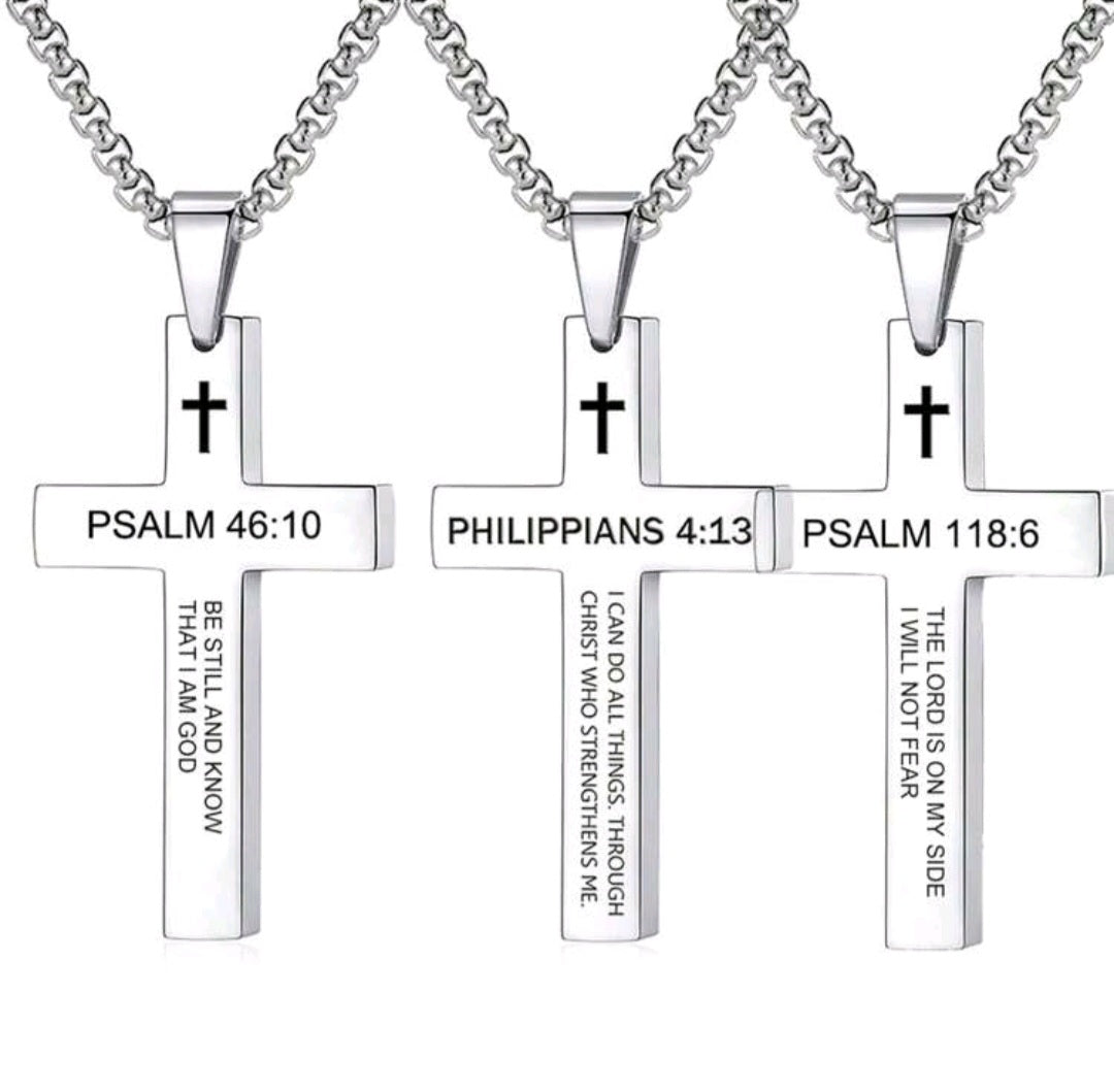 Scripture necklace for Him