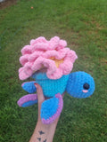 Rose turtle plush